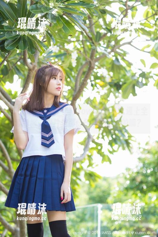 IMiss爱蜜社 - 当Flower朱可儿遇上全套制服，图片里那份气质，你懂的嘛？