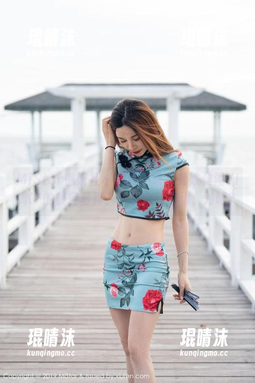 MiStar魅妍社 - 你敢不敢下载陈雅漫VICKY的镂空写真？看了会有冲动，对吧？