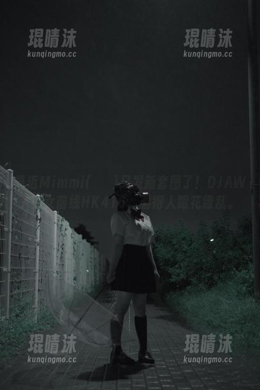 最近Mimmi(밈미)又发新套图了！DJAWA少女前线HK416，看得人眼花缭乱。