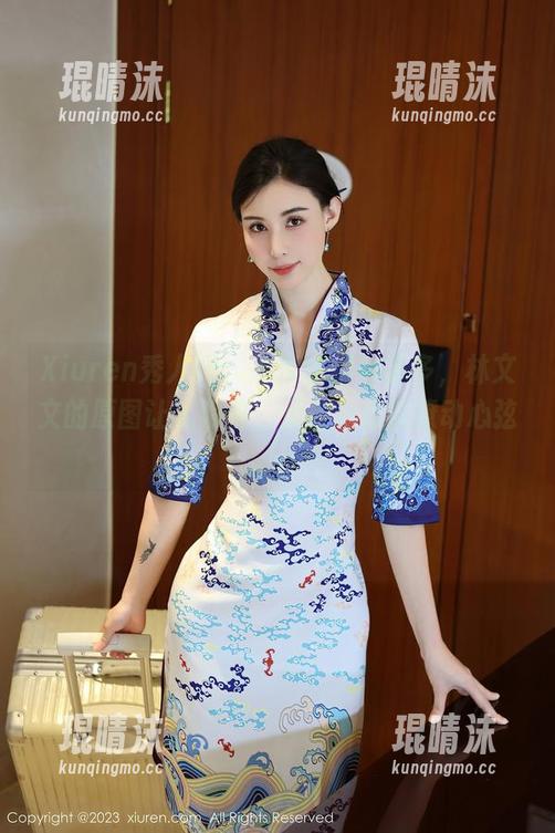 Xiuren秀人网 - 死库水趣味多多，林文文的原图让人猜测，无圣光也能撩动心弦！