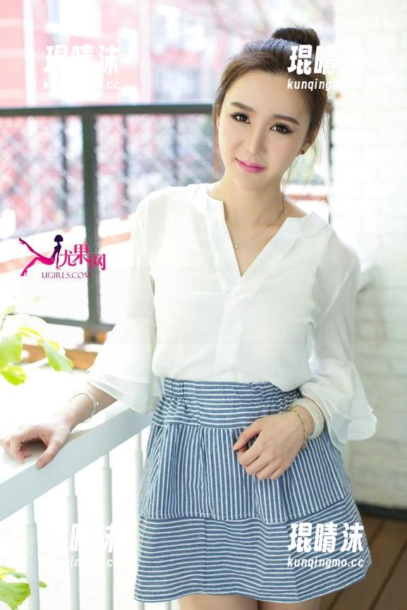 尤果网 - Maggie的校服写真集：这能是校服吗？太能打了！